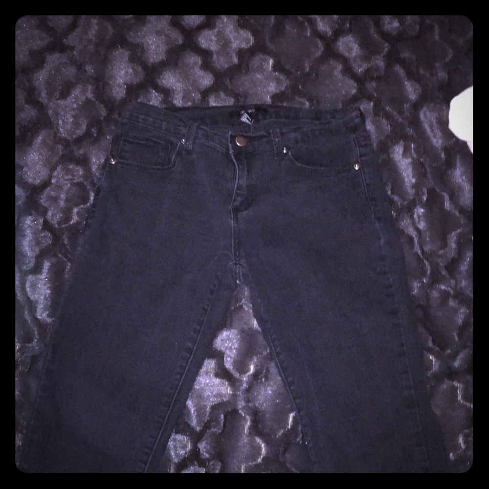 F21 black jeans